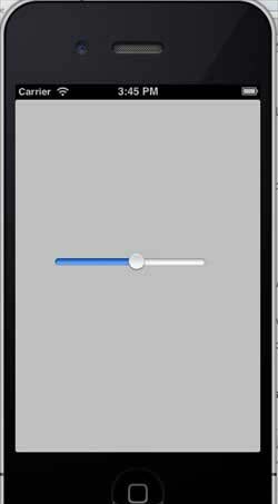 iOS - Sliders(滑动条) iOS Tutorial