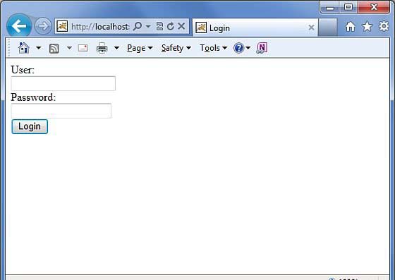 Database User ID and Password