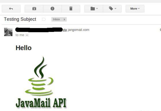 JavaMail API Send Email With Inline Images