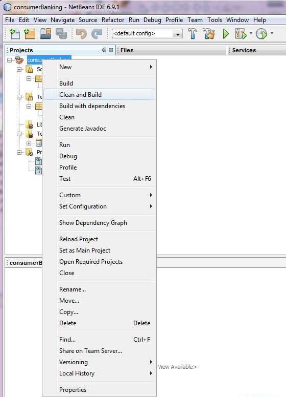 Build a Maven project in NetBeans.