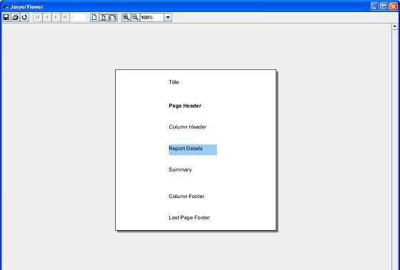 Jasper Report Viewer