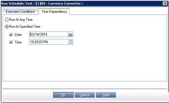 Create Test Schedule 7