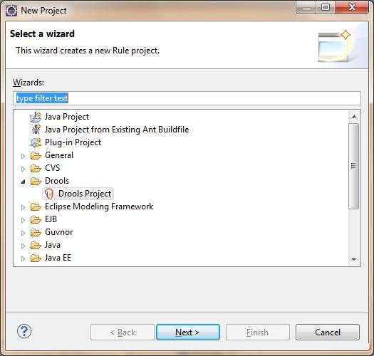 Basic Drools Program