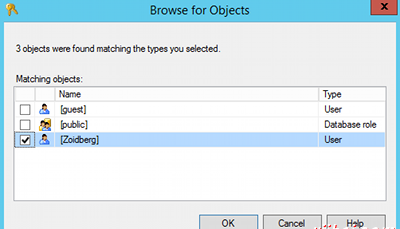 Creating a database schema in SQL Server 2014 Management Studio- 5