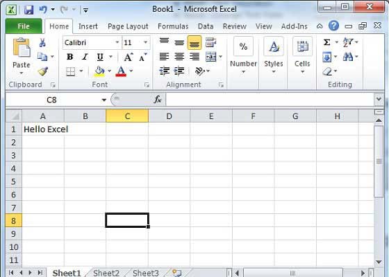 Hello Excel