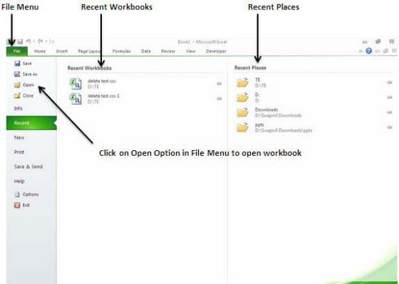 File Menu