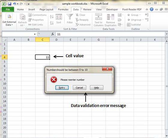 Data Validation