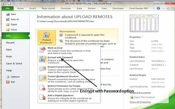 Encrypt with Password