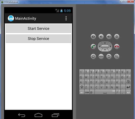 Android Service Demo