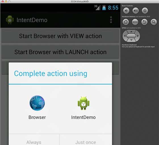 Android Two Activities