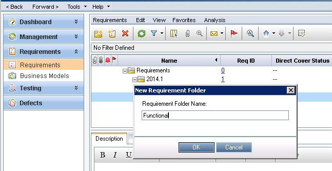 Create Requirements
