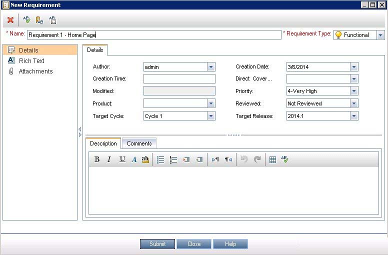 Create Requirements 2
