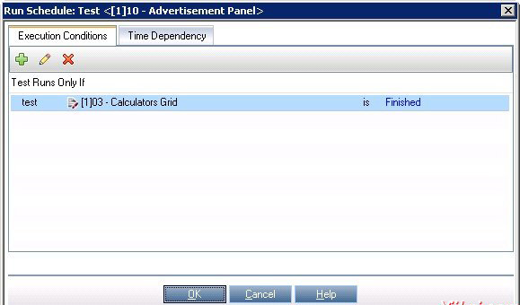 Create Test Schedule 5