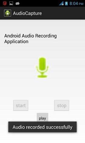 Anroid Capture Tutorial