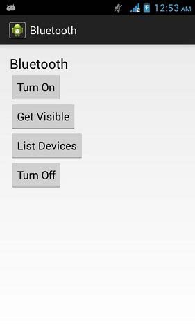 Anroid Bluetooth Tutorial