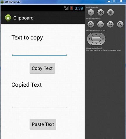 Anroid clipboard Tutorial