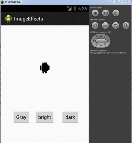 Anroid Image Effects Tutorial