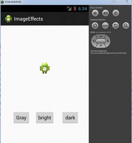 Anroid Image Effects Tutorial
