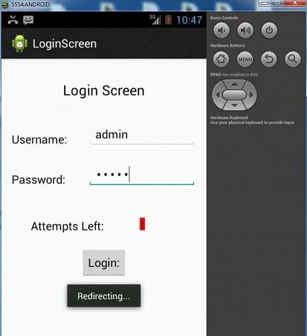 Android Login Application Tutorial