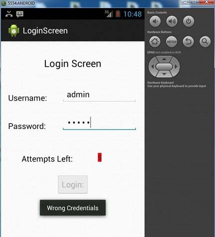 Android Login Application Tutorial