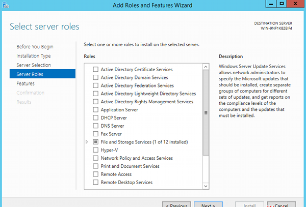 Install .NET 3.5 - step 6