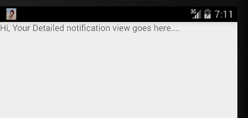 Android Notification New Activity