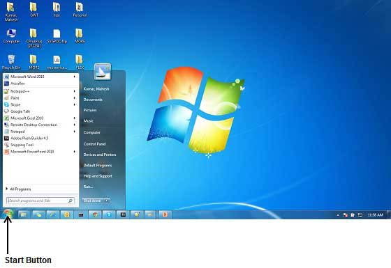 Windows Start Button