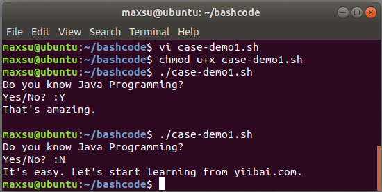 case語句